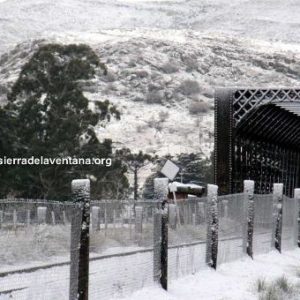 Nevadas en Sierra de la Ventana