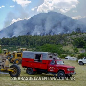 Incendio 2007 Sierra de la Ventana