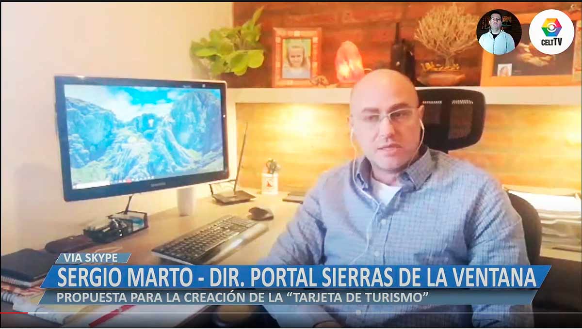 Entrevista con Sergio Marto en Canal 2 de Tornquist
