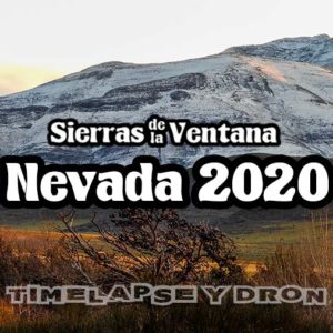 Vídeo de la nevada en Sierra de la Ventana