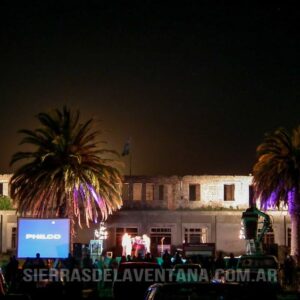 Noche del Centenario del Ex Club Hotel en Villa Ventana