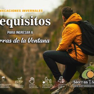 Requisitos de acceso vacaciones de invierno en Sierra de la Ventana