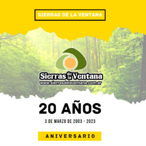 20° aniversario del Portal de Turismo y Cultura de las Sierras de la Ventana