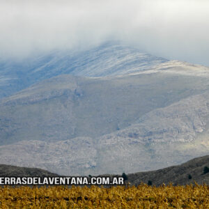 Nevada en las Sierras de la Ventana