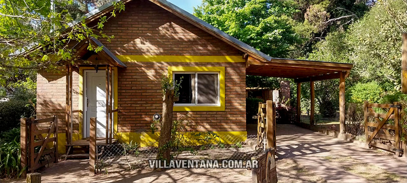 Cabañas Huepil en Villa Ventana