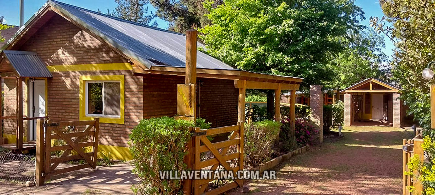 Cabañas Huepil en Villa Ventana